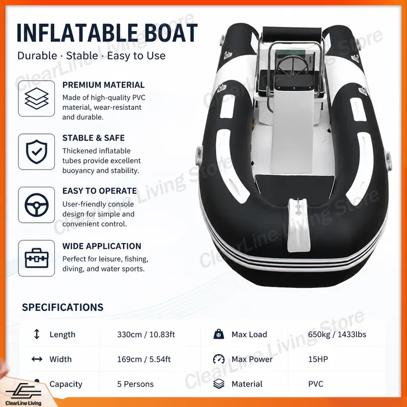 Perahu Karet Tiup 3.6M Fibergl - Fishing Boat Fiberglass ulasan dan harga