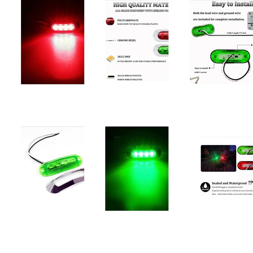 Lampu Navigasi Laut Merah Hija - Fishing Boat Navigation Light ulasan dan harga