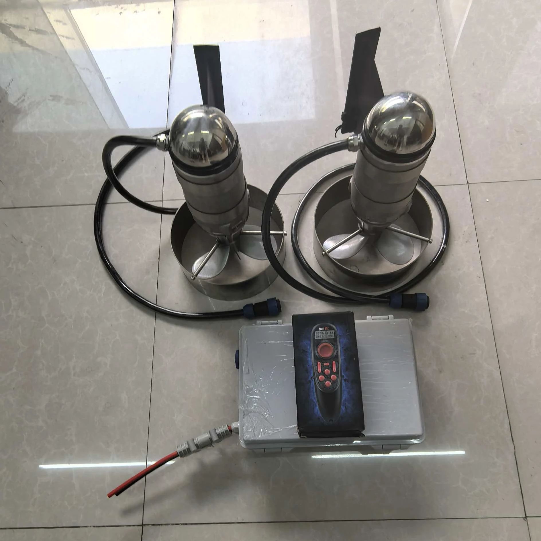 DC12V-24V 1200W1500W2kw Remote - Fishing Boat Paddle ulasan dan harga