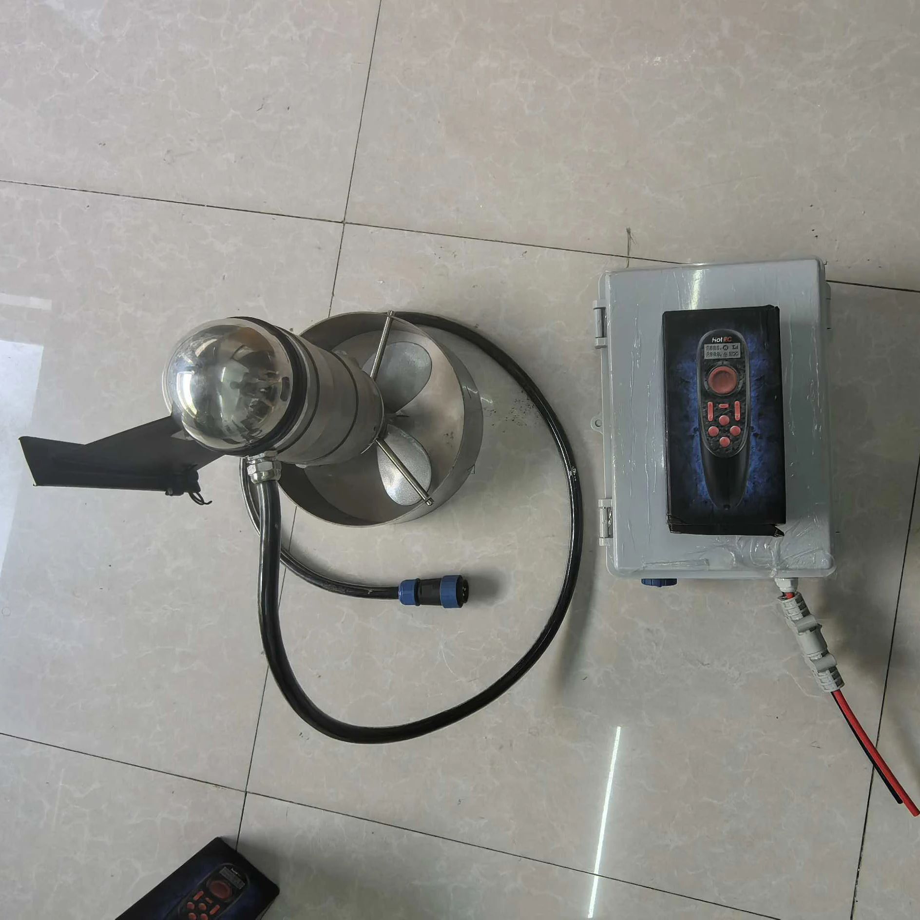 DC12V-24V 1200W1500W2kw Remote - Fishing Boat Paddle ulasan dan harga