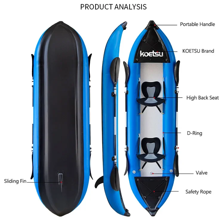 KOETSU Kayak memancing, bahan  - Fishing Boat Paddle ulasan dan harga